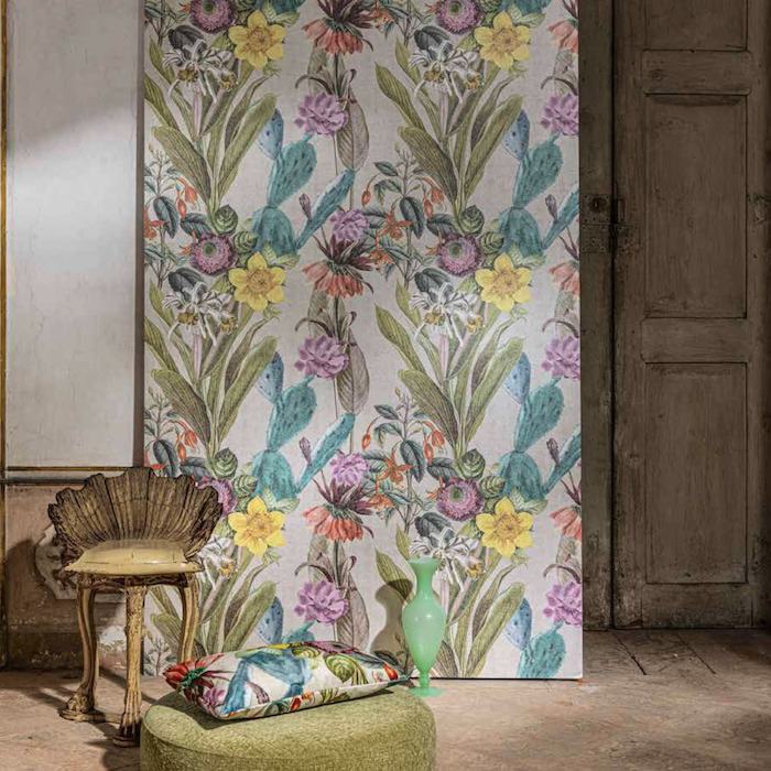 Cosmic bloom wallpaper product detail
