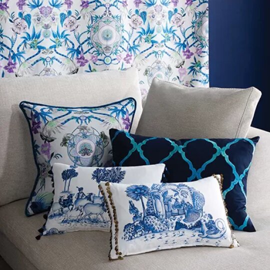 Matthew williamson durbar fabric collection large square