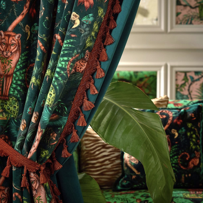 Bosque velvet fabric product detail