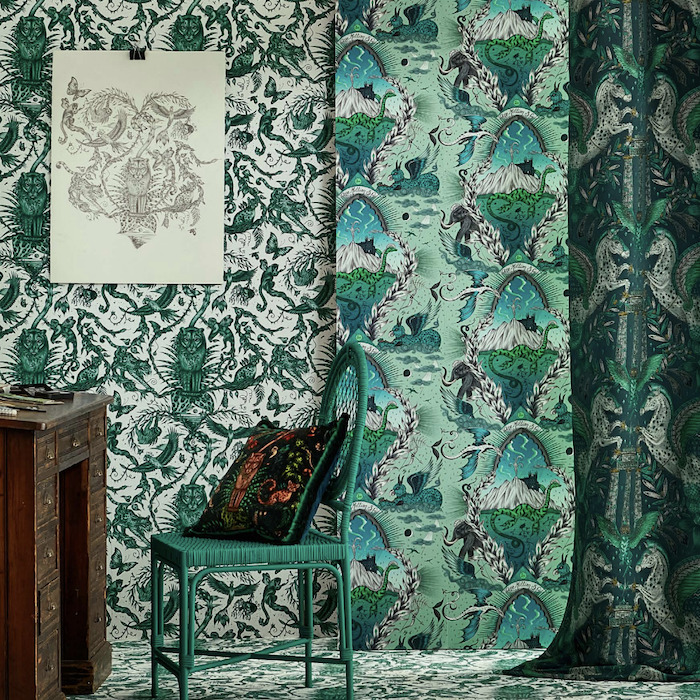 Highlandia wallpaper product detail