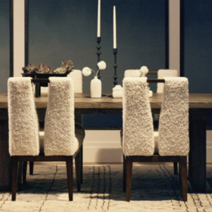Mythical boucle fabric product listing