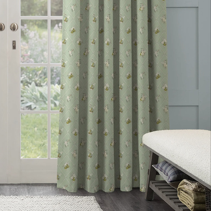 Pear trellis fabric product detail