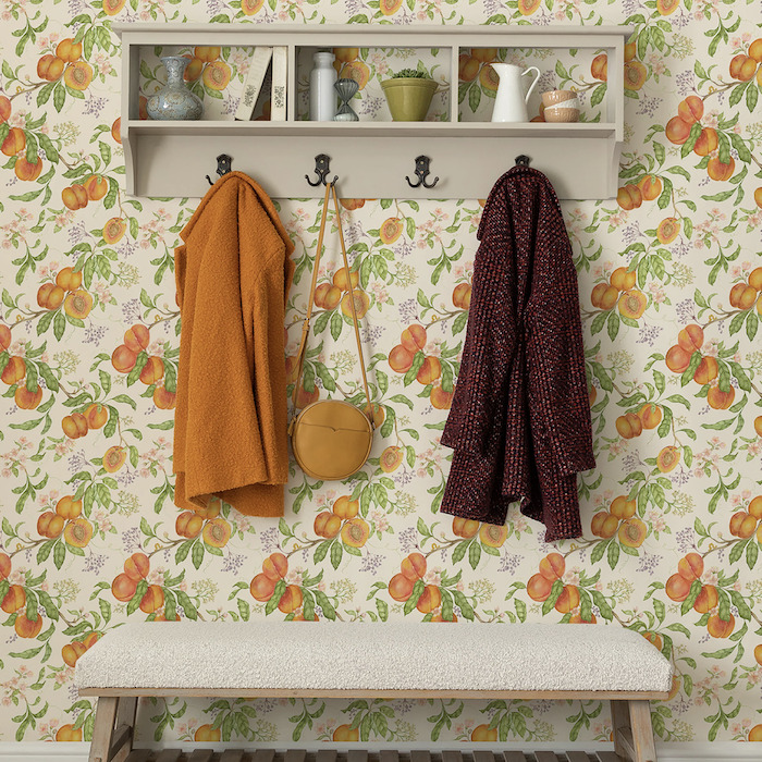 Peach harvest wallpaper product detail