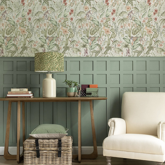 Tropical utopia wallpaper product detail