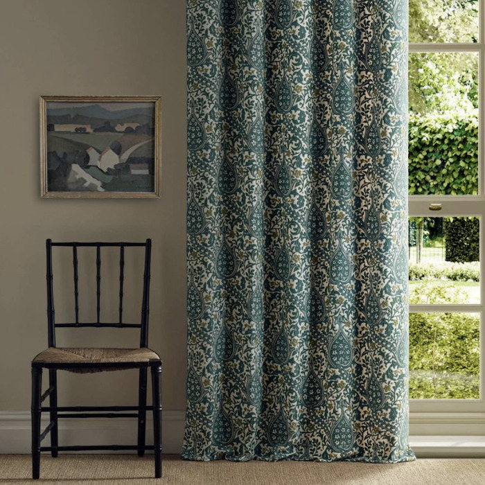 Persian tulip emb fabric product detail