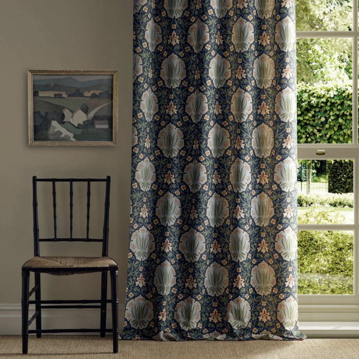 Iris rose fabric product detail