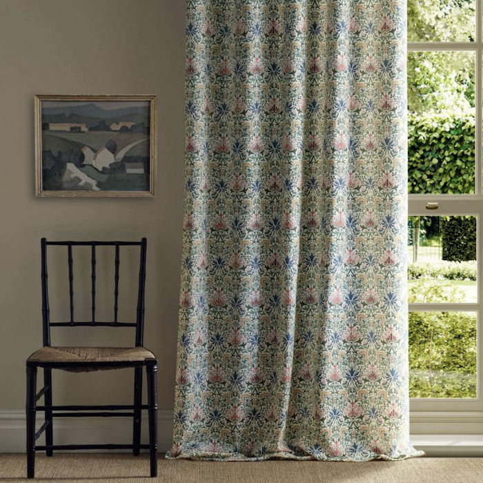 Meda iris fabric product detail