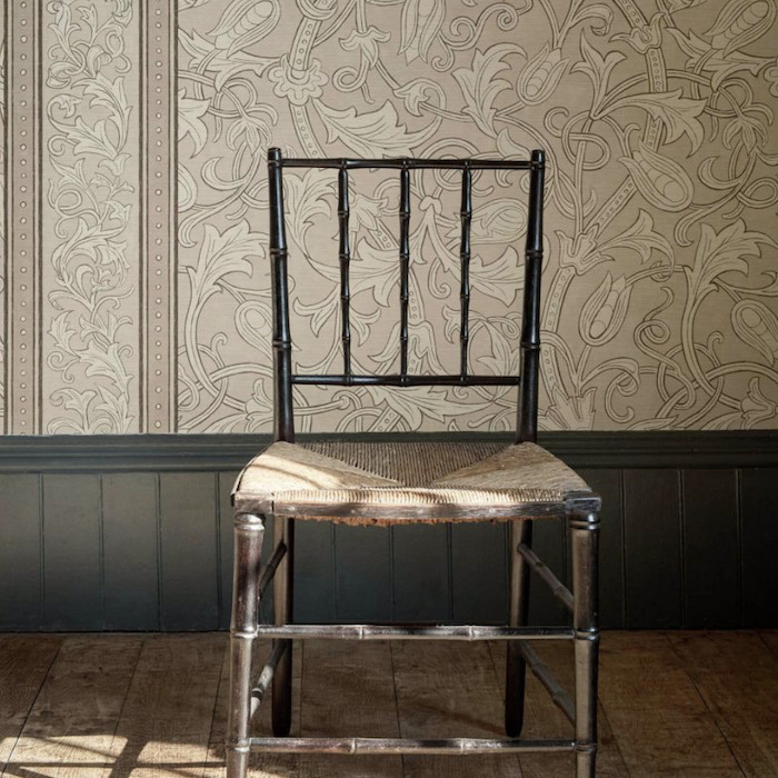Etched scrolling wallpaper product detail