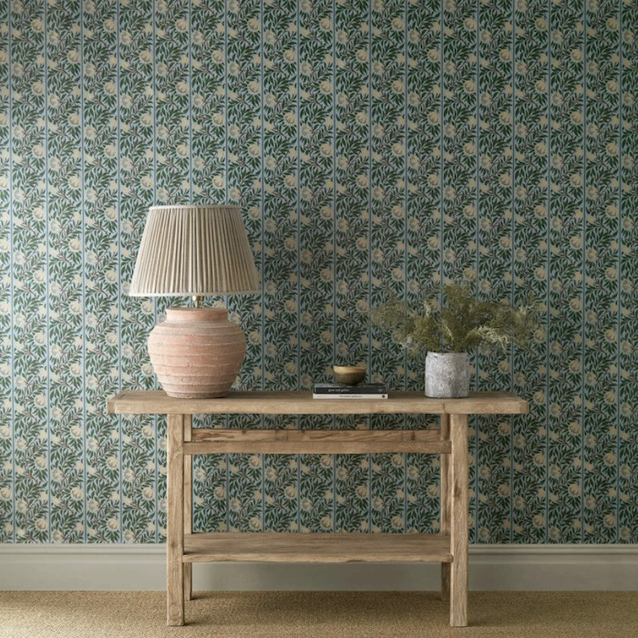 Peony trellis wallpaper product detail