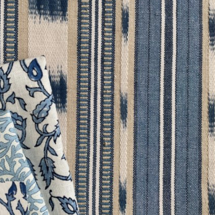 Basil stripe fabric product detail