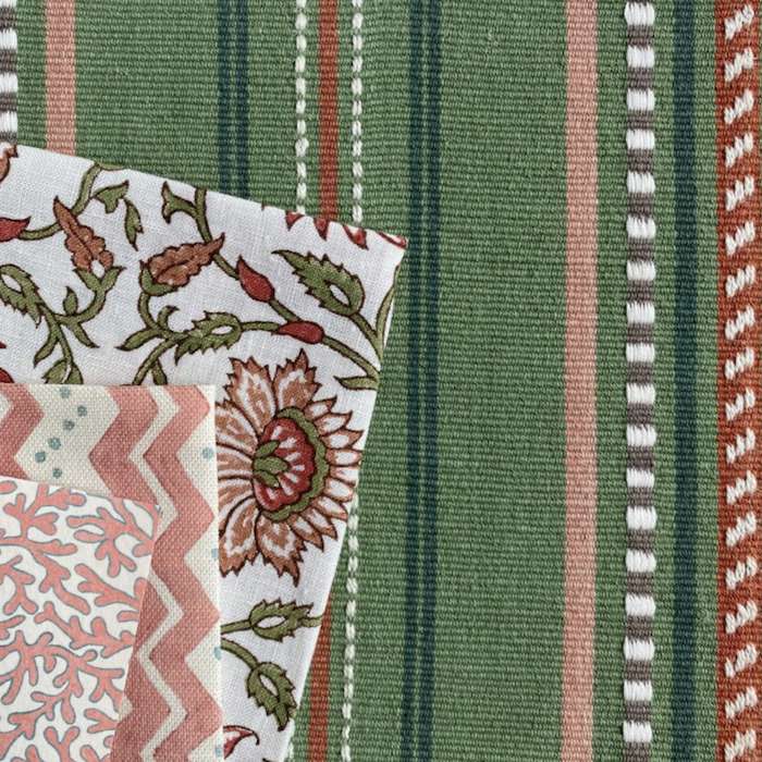 Rufus stripe fabric product detail