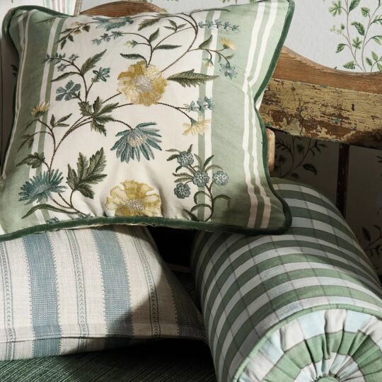 Nina campbell honfleur fabric collection large square