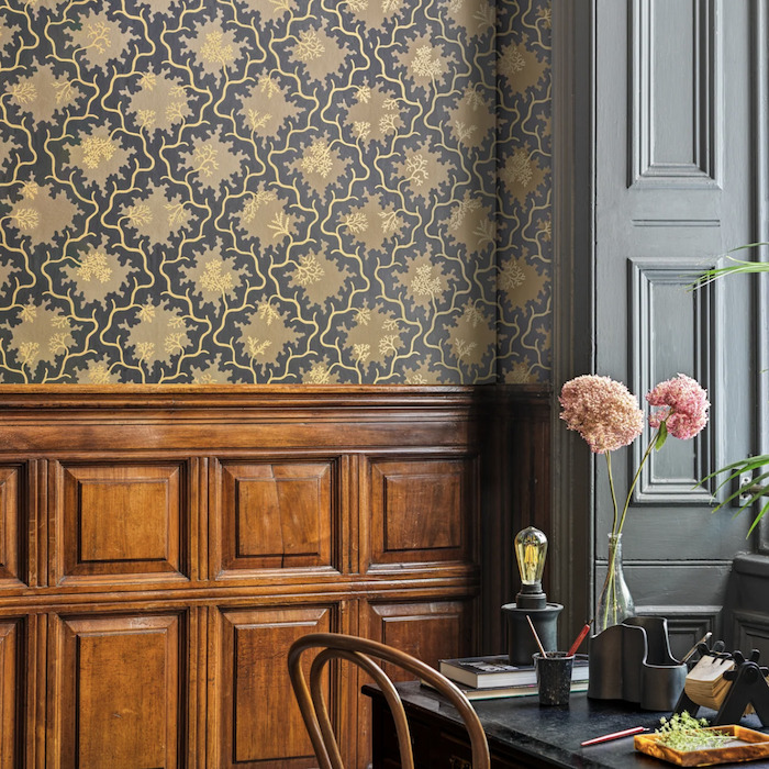 Moss trellis wallpaper product detail