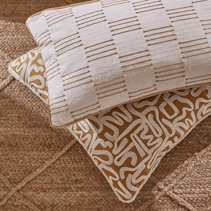 Script fabric product detail