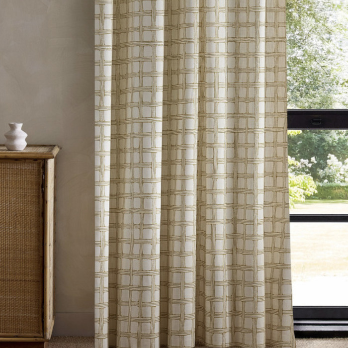 Fretwork fabric product detail