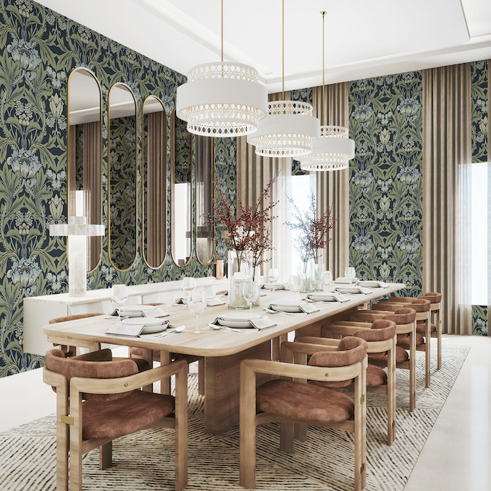 Primrose floral wallpaper 2 product detail