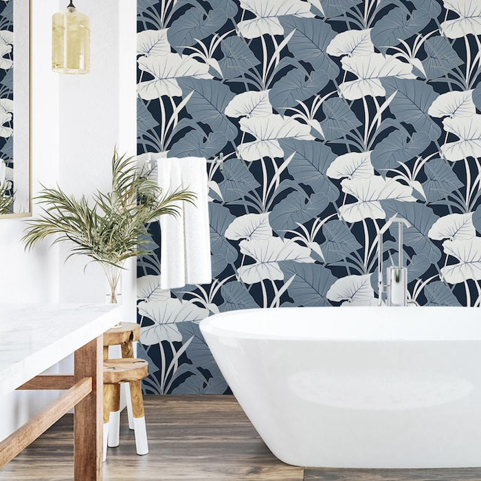 Elephant leaves wallpaper 2 product detail