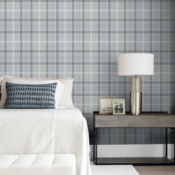 Tailor plaid wallpaper product detail