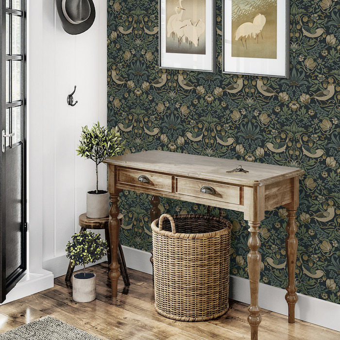 Strawberry garden wallpaper product detail