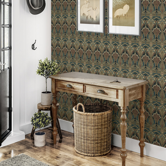 Deco dragonfly wallpaper product detail