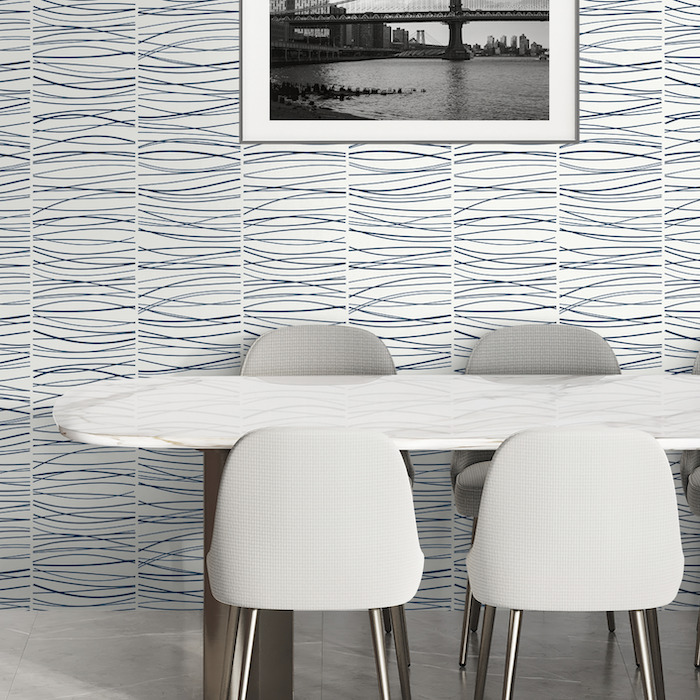 Wave lines wallpaper 2 product detail