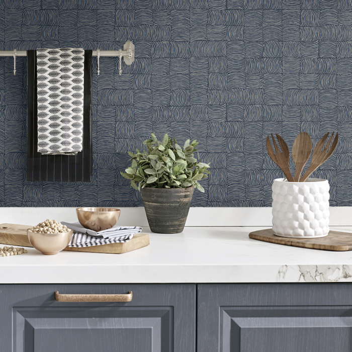 Organic squares wallpaper product detail