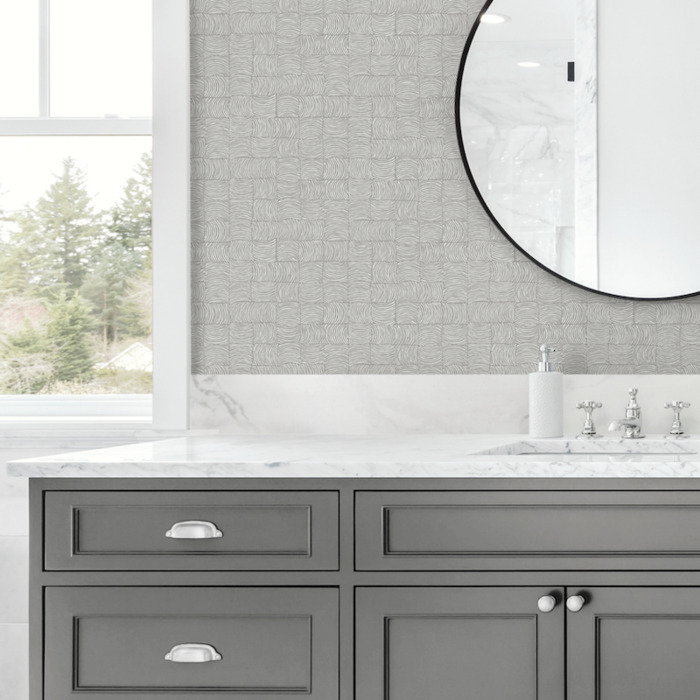 Organic squares wallpaper 2 product detail