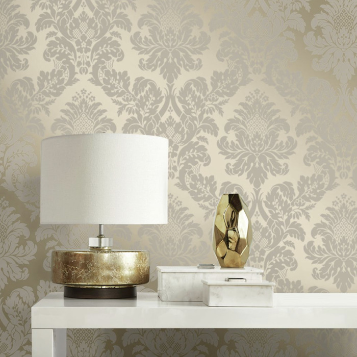Charnay damask wallpaper product detail