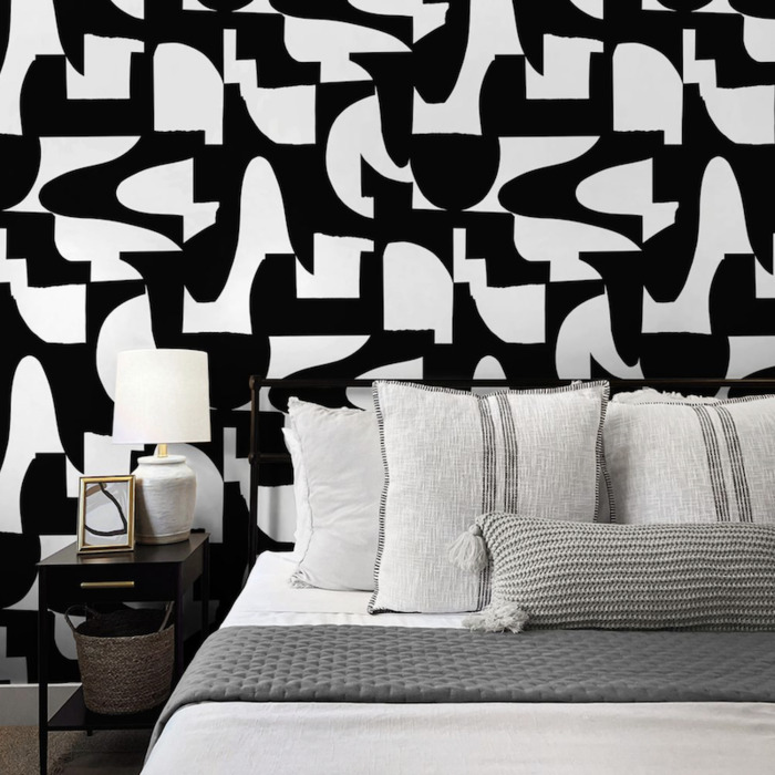 Organic geometric wallpaper product detail