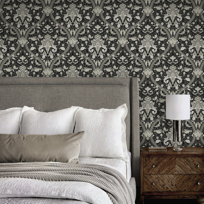 Acanthus ogee wallpaper product detail