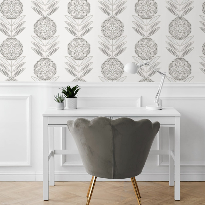 Folk flowers wallpaper 2 product detail