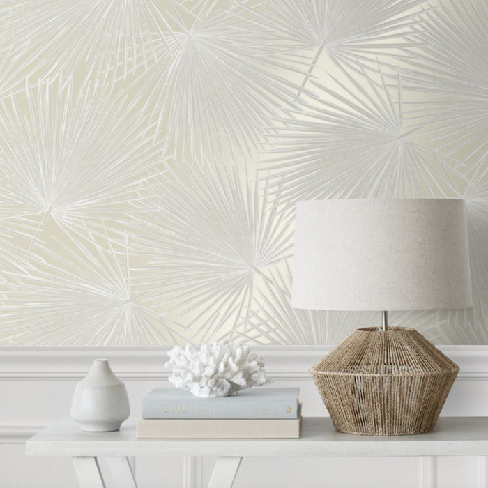 Palmate leaf frond wallpaper product detail