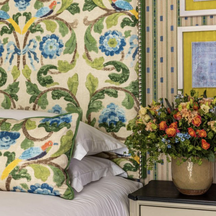 Tudor rose fabric product detail