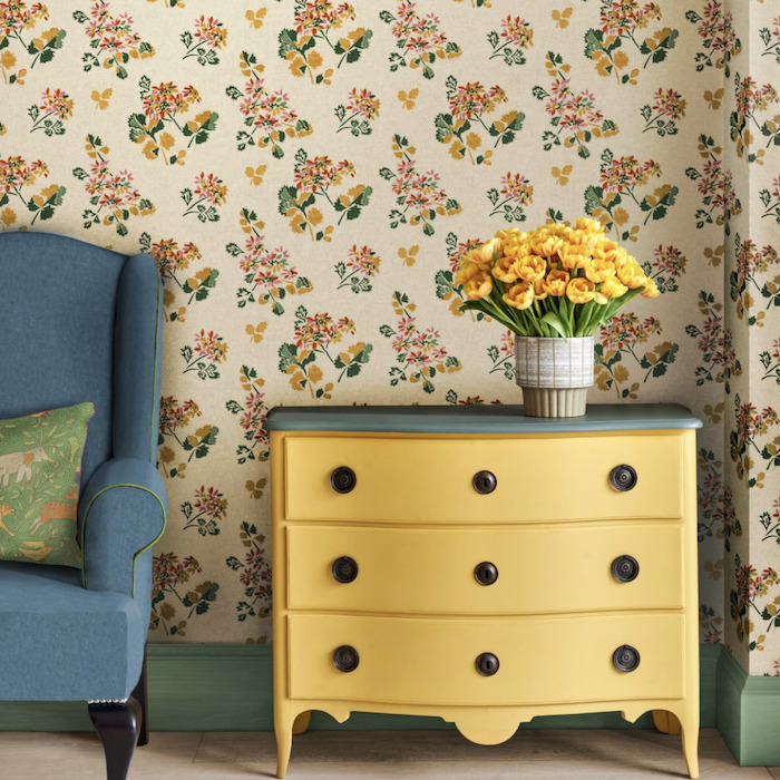 Forest flower wallpaper product detail