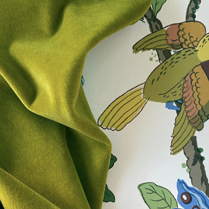 Tetbury velvet fabric product detail