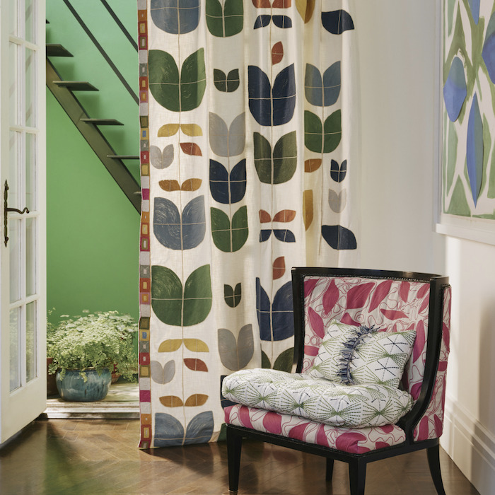 Happy flowers fabric product detail