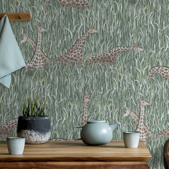 Giraffes wallpaper product detail