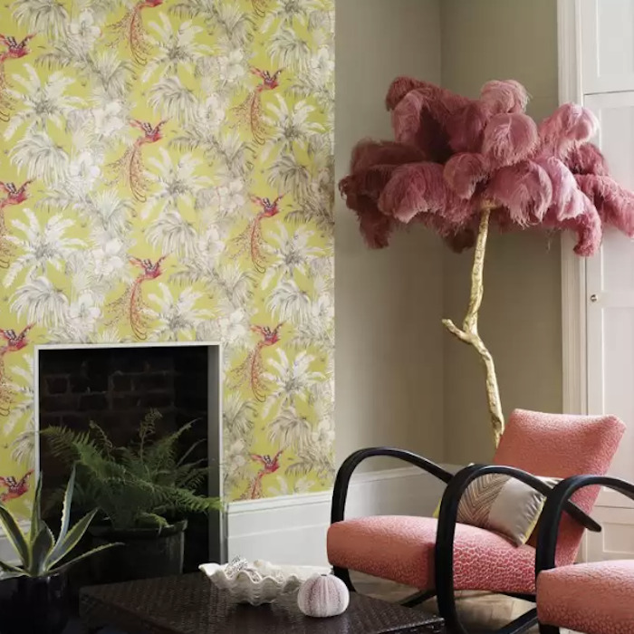 Bird paradise wallpaper product detail