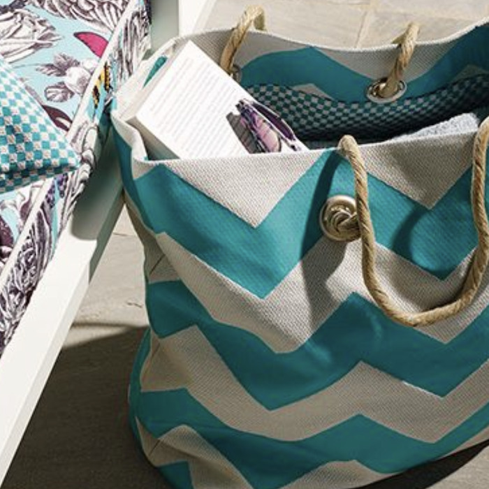 Breeze chevron fabric product detail