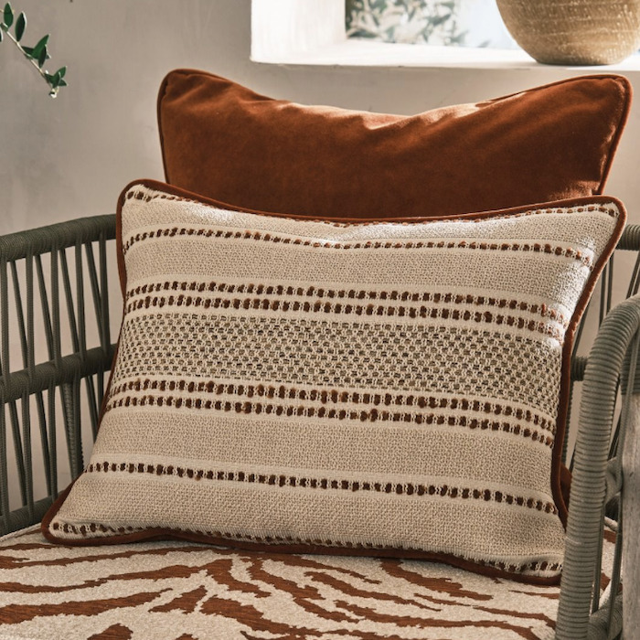 Solana stripe fabric product detail