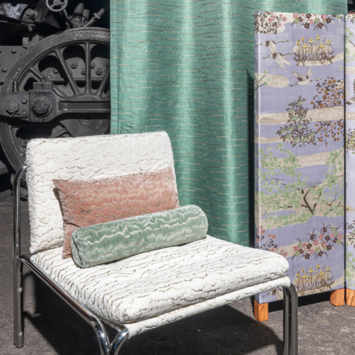 Mountain lines fabric product detail
