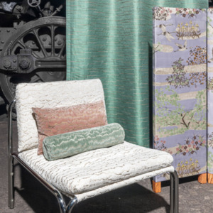 Mountain lines fabric product listing