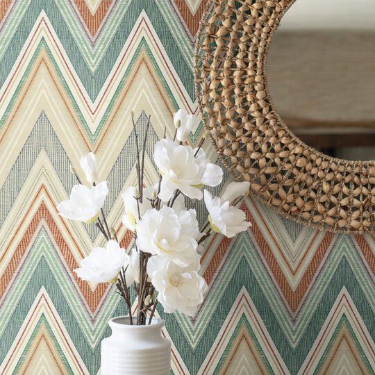 Today interiors wallpaper the keys collection large square