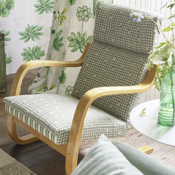Toile vichy fabric product detail