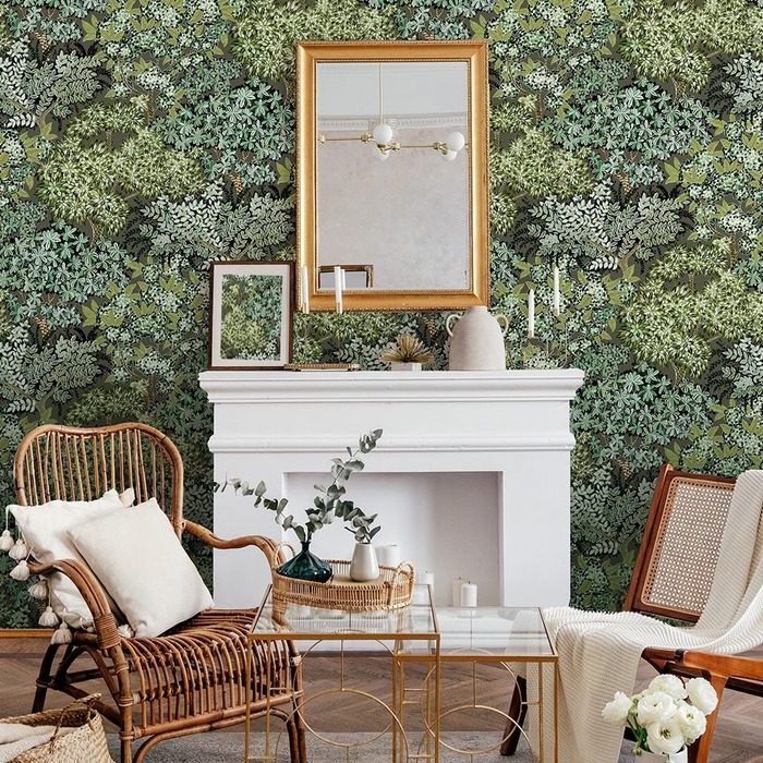 Broccoli canopy wallpaper product detail