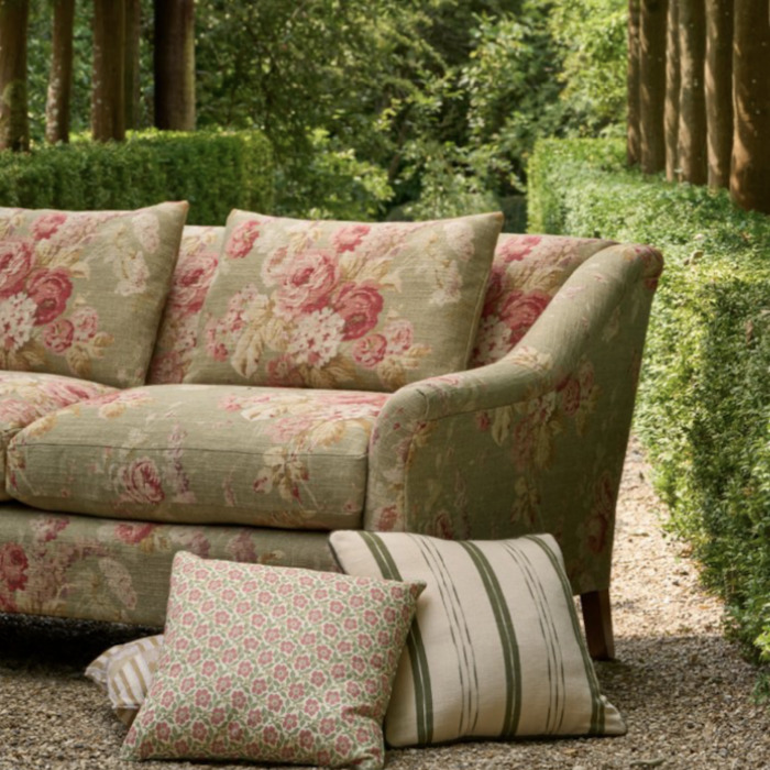 New vintage floral fabric product detail