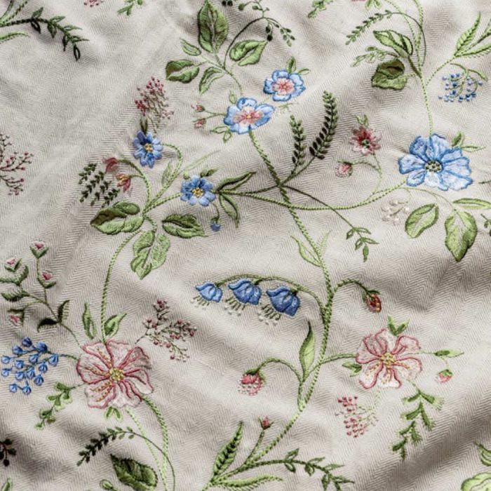 Floral trail fabric product detail