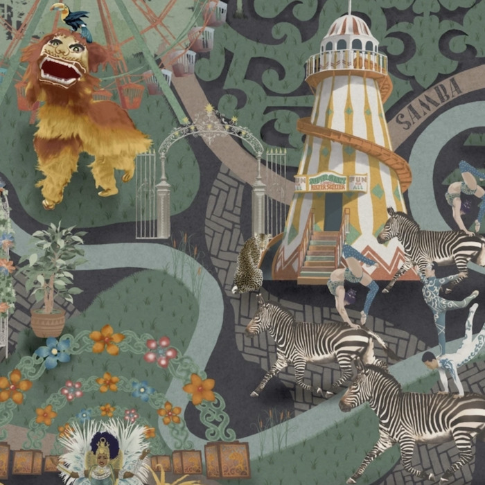Brand mckenzie carnival wallpaper 11 product detail