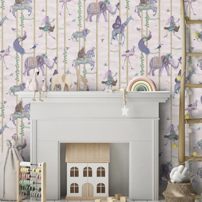 Carousel wallpaper product detail