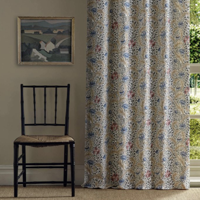 Wild tulip vine fabric product detail